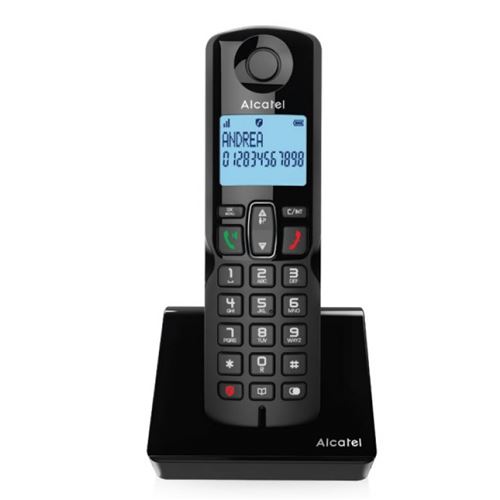 Alcatel S280 - Restez connecté avec vos proches grâce à ce téléphone DECT simple