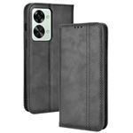 Coque FOXDOCK pour OnePlus Nord 2T 5G Fermeture Magnétique Vintage PU Cuir Portefeuille avec Fentes pour Cartes Compatible avec OnePlus Nord 2T 5G
