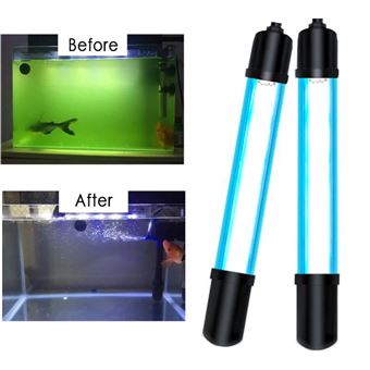 Lumière d'aquarium Lampe d'aquarium Ãclairage d'aquarium Filtre UV Pour  l'eau LED Bleu blanc - Éclairages et lampes d'aquarium - Achat & prix
