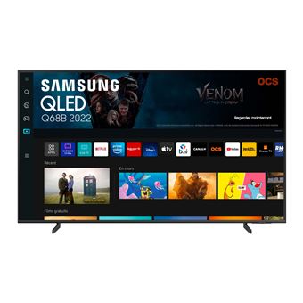 TV Samsung QLED QE65Q68B 4K UHD 65" Smart TV Noir - 1