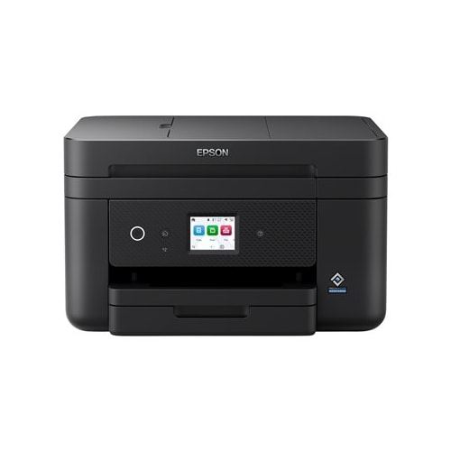 Epson WorkForce WF-2960DWF - Imprimante multifonctions - couleur - jet d'encre - Letter A (216 x 279 mm)/A4 (210 x 297 mm) (original) - A4/Letter (support) - jusqu'à 14 ppm (impression) - 150 feuilles - 33.6 Kbits/s - USB 2.0 LAN Wi-Fi(n)