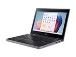 Acer TravelMate B3 Spin 11 TMB311RN-33 - Conception inclinable - Intel N-series - N200 / jusqu'à 3.7 GHz - Win 11 Home - UHD Graphics - 8 Go RAM - 256 Go SSD - 11.6" IPS écran tactile 1920 x 1080 (Full HD) - Wi-Fi 6E - schiste noir - clavier : Suisse Al