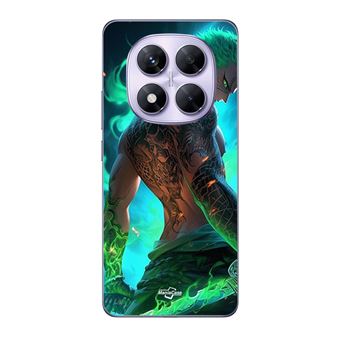 2 Custodie TPU Anime Per Xiaomi Redmi Note 12 5G | Cover Con Disegno Manga Antishock, Protezione Lente