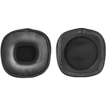 Paire De Coussinets De Remplacement Pour Casque Marshall Major III | Mousse Mémoire De Forme, Cuir Protéiné | Compatible Major 1/2/3/4/5