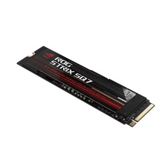 ASUS ROG Strix SQ7 - SSD - chiffré - 1 To - interne - M.2 2280 - PCIe 4.0  x4 (NVMe) - AES 256 bits - TCG Opal Encryption - noir - pour Sony  PlayStation 5 - SSD internes - Achat & prix