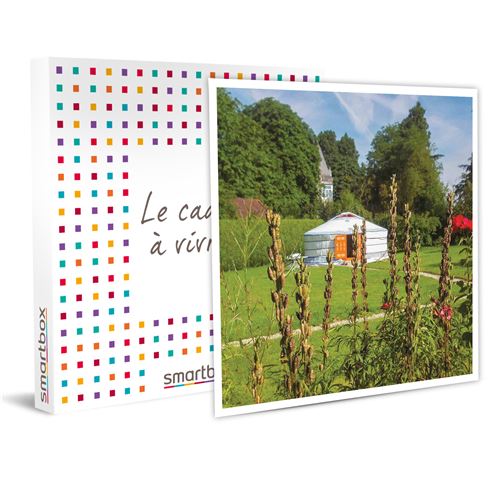 SMARTBOX - Coffret Cadeau Séjour insolite en yourte avec journée au spa près de Paris-Séjour