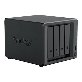 Synology Disk Station DS423+ - Serveur NAS - 4 Baies - SATA 6Gb/s - RAID RAID 0, 1, 5, 6, 10, JBOD - RAM 2 Go - Gigabit Ethernet - iSCSI support