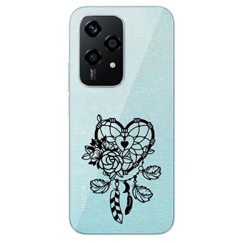Coque Taperso Pour Honor 200 LITE Avec Motif Dreamcatcher Et Coeur Noir