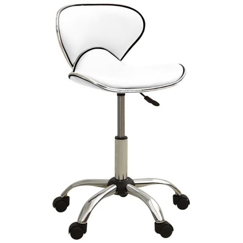 Vidaxl Blanc Chaise De Bureau - Image 3