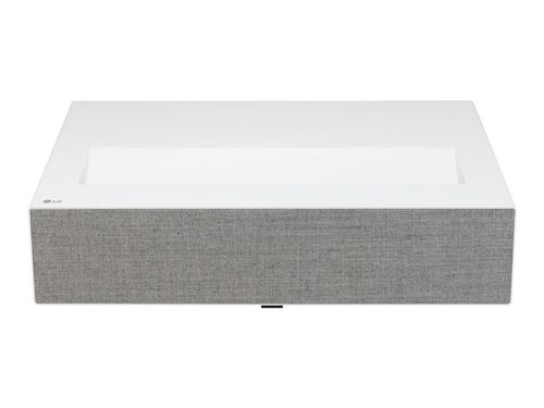 LG CineBeam HU715QW - DLP-projector - laser - 2500 ANSI lumens - 3840 x 2160 - 16:9 - 4K - Miracast Wi-Fi Display / AirPlay 2 - wit
