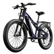 Vélo électrique Shengmilo MX03 bleu 1000W BAFANG Moteur 48V 17.5AH amovible Samsung Batterie