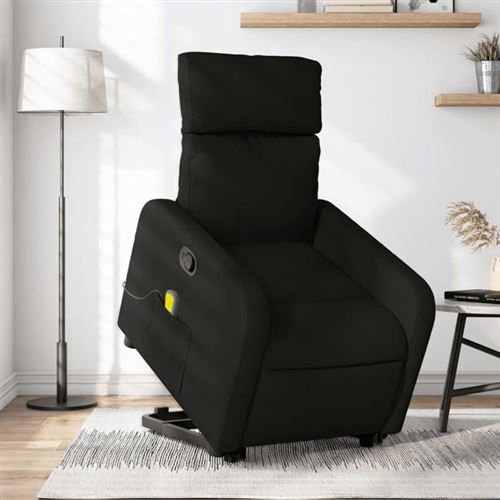 Non Communiqué Or Vidaxl Fauteuil De Massage, Relaxation Tissunoir