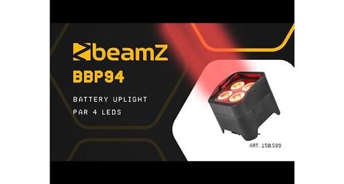 BeamZ SLIMPAR30 UV LED Projecteur PAR - 6 LEDs 2W UV