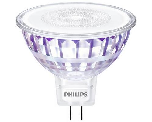 Philips Lighting 77397700 LED EEC A+ (A++ - E) GU5.3 réflecteur 7 W = 50 W blanc chaud (Ø x L) 5 cm x 4.5 cm