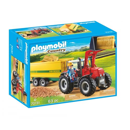 Playmobil 70131 Grand Tracteur Remorque - vue 2