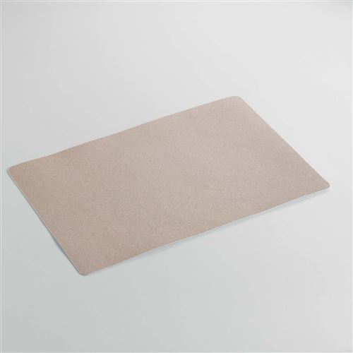 Set de table 28.5 x 44 cm pvc uni paillettes midnight Or