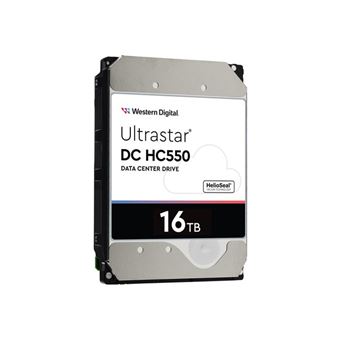 WD Ultrastar DC HC550 WUH721816ALE6L4 - Disque dur - 16 To