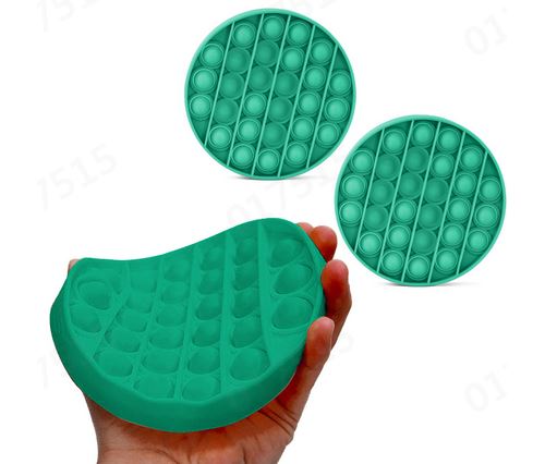 Jouet anti-stress pour les besoins particuliers de l'autisme, mousse ronde-vert