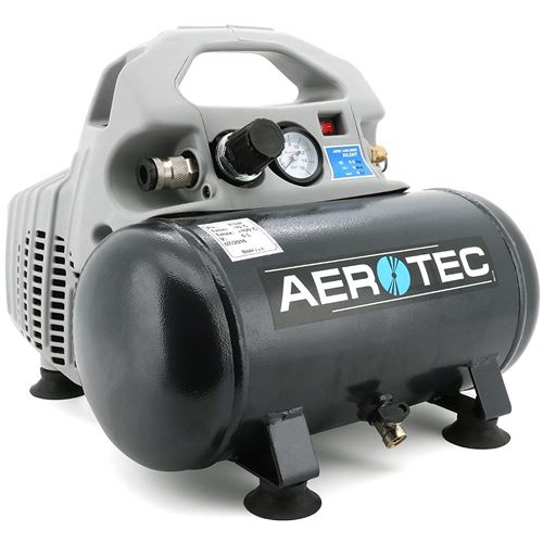 Aerotec Druckluft-Kompressor 6 l Airliner Silent