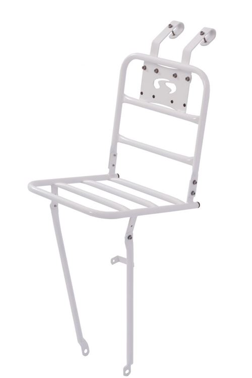 Steco support avant 26/28 pouces acier blanc
