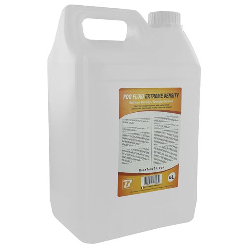 Liquides Pour Machines BoomTone DJ Fog Fluid Extreme Density 5L