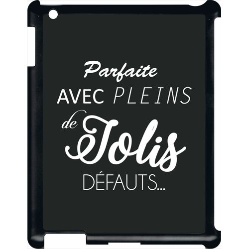 Coque Apple Ipad 3 Parfaite Avec Pleins De Jolis Defauts Fond Noir 2