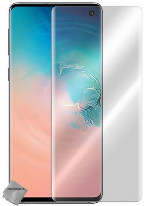Film de protection verre trempe incurve integral pour Samsung Galaxy S10 - CLEAR