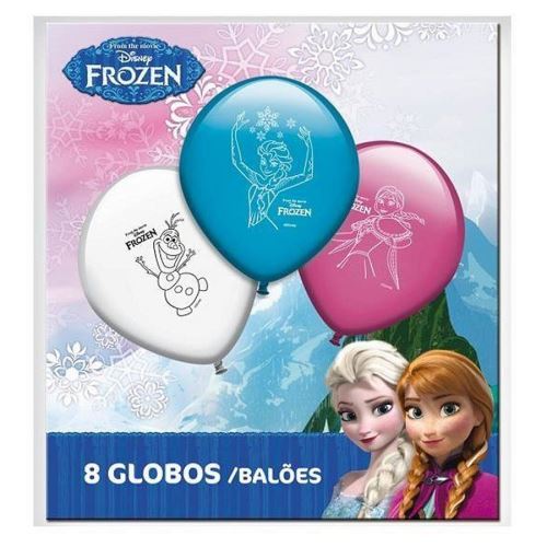 Set 8 Ballons Reine Des Neiges Frozen Disney Ballon Gonflable Fete Anniversaire