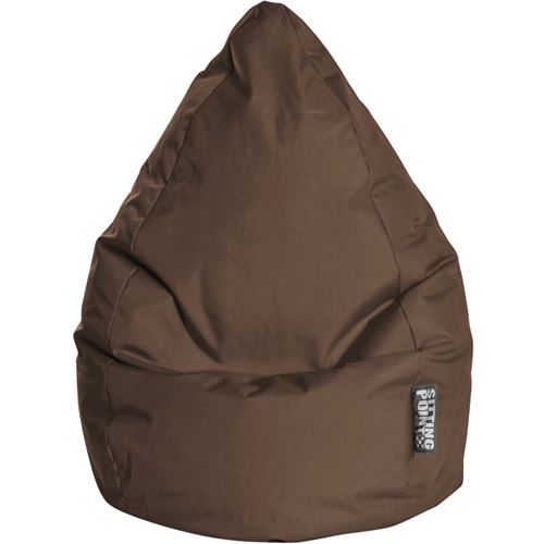 Pouf Poire Brava XXL Chocolat