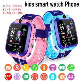 Q12 montre intelligente pour enfant SOS