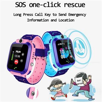 Montre Intelligente Enfant - Smartwatch Enfant avec Téléphone SOS