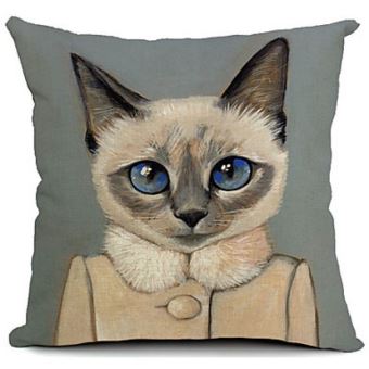 Housses De Coussins Style Decoratif Imprimees Avec Motif Chat Moderne Forme Carree Achat Prix Fnac Housses De Coussins Style Decoratif Imprimees Avec Motif Chat Moderne Forme Carree Achat Prix Fnac