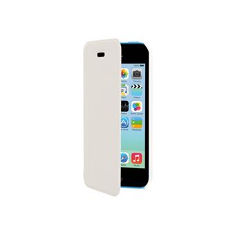 Etui Muvit Easy Folio pour iPhone 5c, Blanc - 1