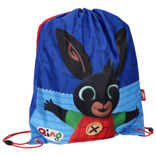 Bing sac de sport It's Playtime 44 x 37 cm bleu