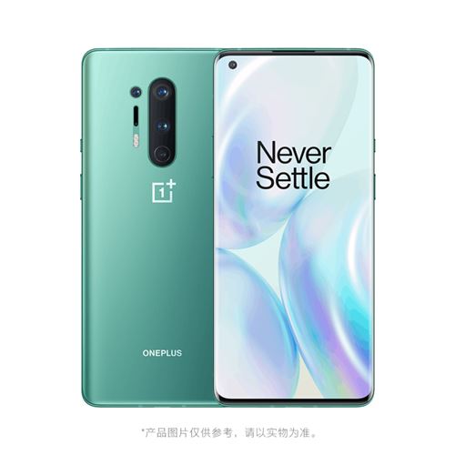 OnePlus 8 Pro - 5G smartphone - double SIM - RAM 12 Go / Mémoire interne 256 Go - écran OEL - 6.78" - 3168 x 1440 pixels (120 Hz) - 4x caméras arrière 48 MP, 8 MP, 48 MP, 5 MP - front camera 16 MP - vert glacial