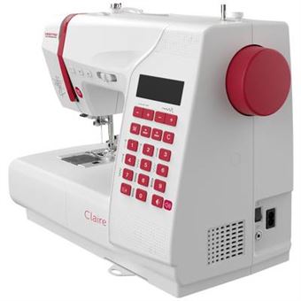 Machine à coudre Veritas Claire Blanc et Rouge