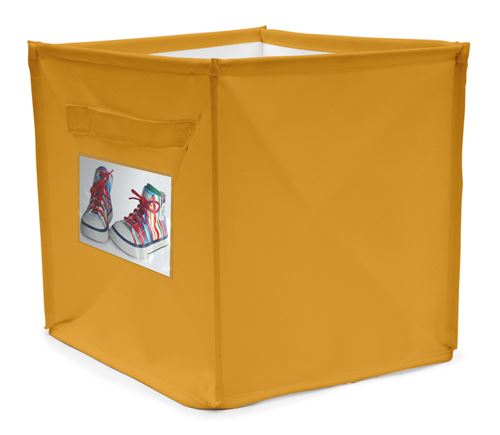ACHOKA coffre de rangement personnel 22 litres jaune