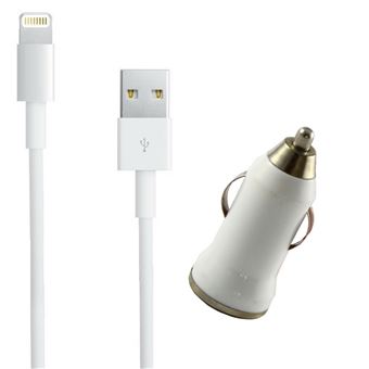 Cable USB Lightning Chargeur Blanc pour Apple iPhone 8 PLUS - Cable Port  USB Data Chargeur Synchronisation Transfert Donnees Mesure 1 Metre  Phonillico® - Chargeur pour téléphone mobile - Achat & prix