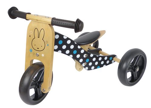 nijntje Loopfiets Junior Noir/Ivoire