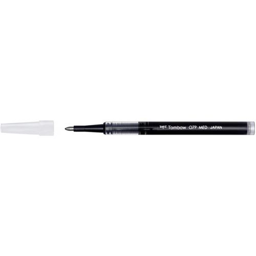 Tombow Recharge Pour Stylo Roller, 0,7 Mm, Noir