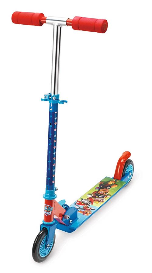 Smoby 750339 – Paw Patrol Roller avec Freins, Pliable