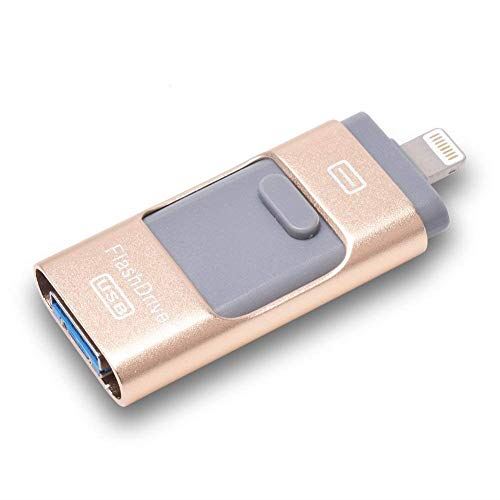 Certifié MFi Clé USB iPhone 256 Go, Clé USB Lightning Pendrive pour iPhone,  Clef USB iPhone Cle USB iPad, USB Flash Drive iPhone Memory Stick Flash