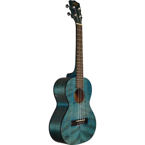 Kala KA-TEMB Exotic Mahogany ukulélé ténor bleu