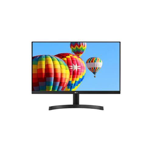 LG 24MK600M-W - Écran LED - 24 (23.8 visualisable) - 1920 x 1080 Full HD (1080p) - IPS - 250 cd/m² - 1000:1 - 5 ms - 2xHDMI, VGA - blanc, noir mat