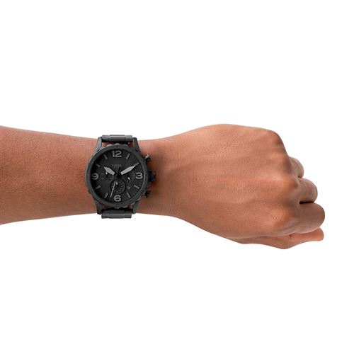 Fossil Montre Homme JR1401 ChronographeNoir - Montre à quartz - Achat \u0026  prix | fnac