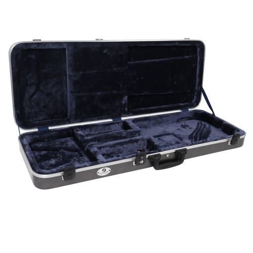 Fazley GC-EC500PB étui en ABS pour guitare électrique Purple Brushed