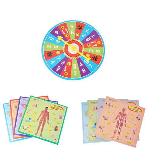 Corps Humain Casse-Tête Jouets Structure Corps Intelligence Formation Plaything Pour Les Enfants BT1297