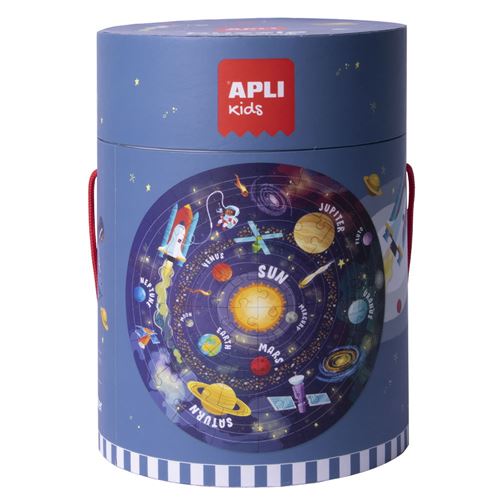 Puzzle circulaire Systeme solaire 48 pieces