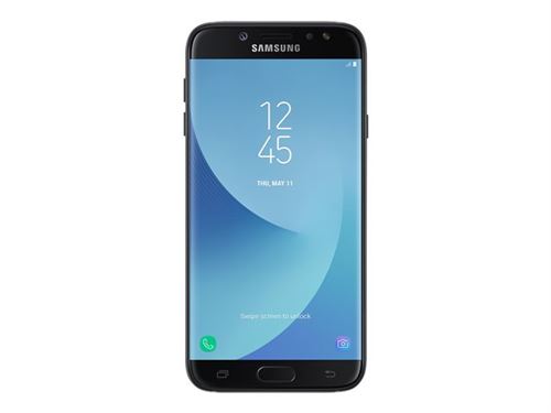 Samsung Galaxy J7 (2017) - 4G smartphone - double SIM - RAM 3 Go / Mémoire interne 16 Go - microSD slot - écran OEL - 5.5 - 1920 x 1080 pixels - rear camera 13 MP - front camera 13 MP - noir