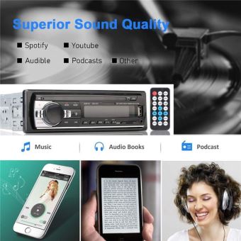 26€22 sur Lecteur MP3 Bluetooth pour voiture Audio Audio stéréo